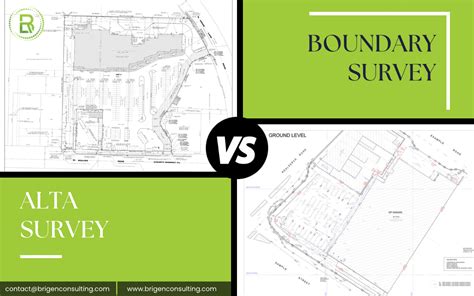 Differences Between Land Surveys and Boundary Surveys .